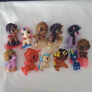 : Mixed Lot of 11 Tokidoki &  zuru unicorn toy Figures unicorno